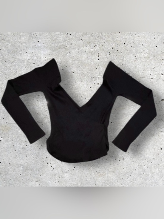 Project Social T Tops - Project Social T Sample V-Neck Long Sleeve Top